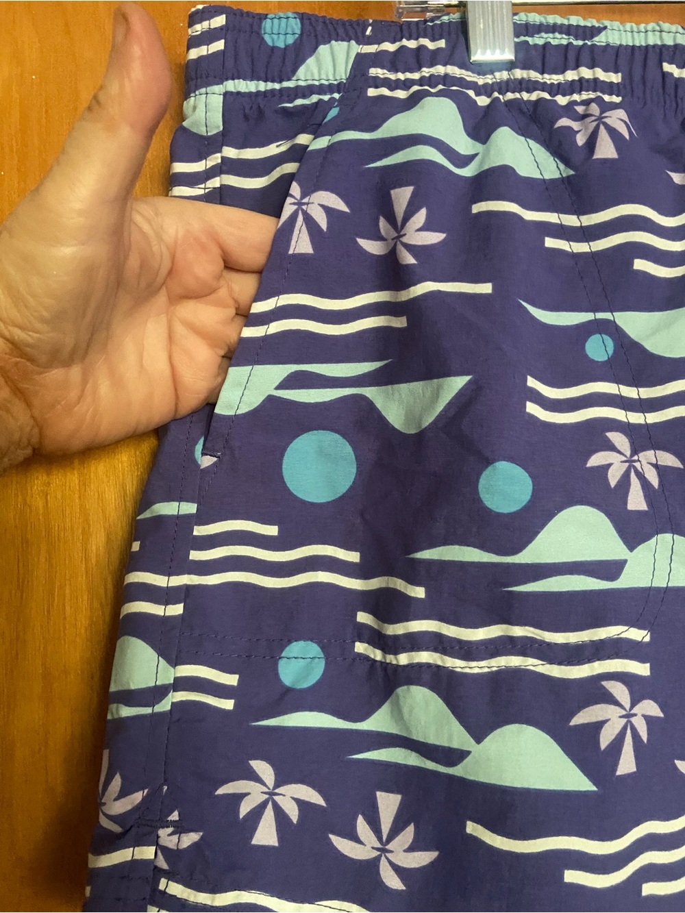 🩵🏄‍♀️💜Columbia Purple/Teal Athletic Shorts NWT - Picture 7 of 12